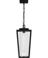 Jett Large 1-light Outdoor Pendant Light  Coastal Armour Aluminum Matte Black