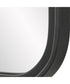 22x34" Wall Mirror Matte Black