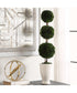 Preserved Boxwood Triple Topiary