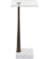 Pelton Marble Glass Drink Table