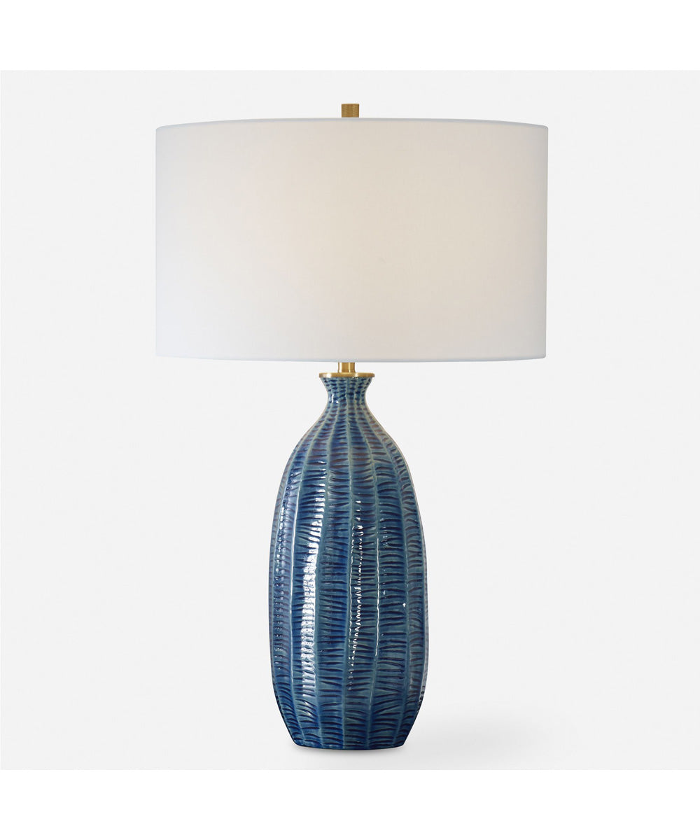 Bixby Blue Table Lamp