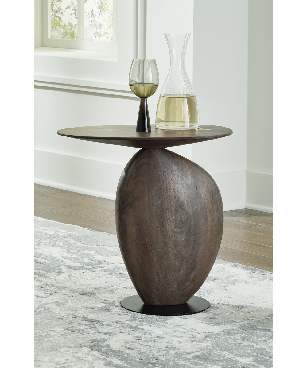 Cormmet Accent Table Brown/Black