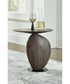 Cormmet Accent Table Brown/Black
