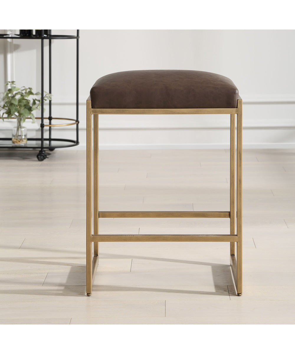 Atticus Gold Counter Stool