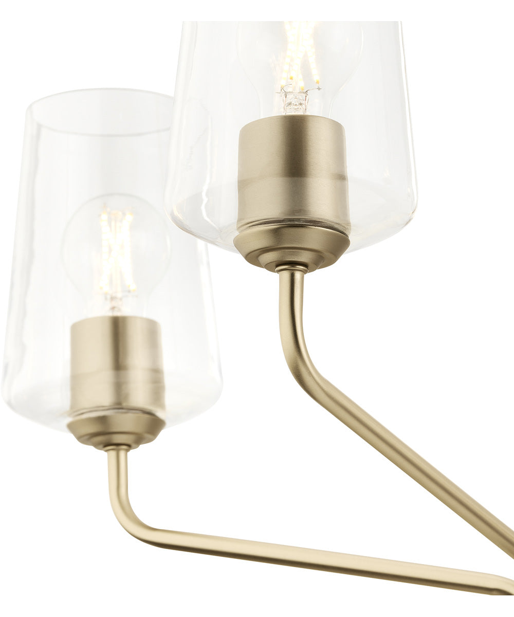 Celino 5-Light Chandelier Champagne Bronze