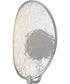 Moonscapes Wall Sconce Polished Chrome