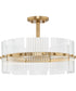 Seville 4-Light Pendant Soft Gold