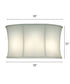 18x18x10 Off White Camelot Modified Drum Softback Lampshade