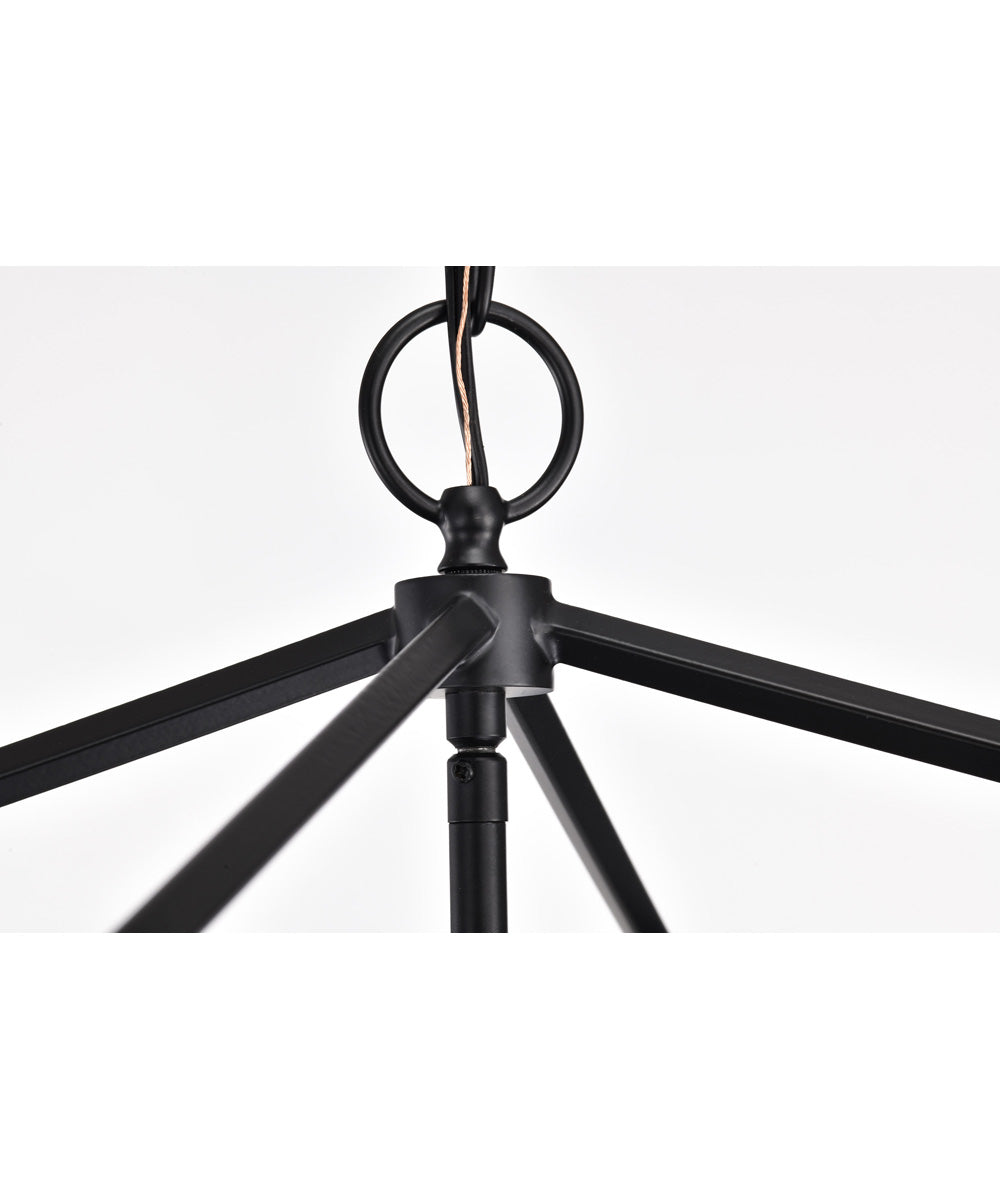 Emma 4-Light Pendant Dark Bronze