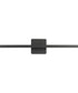 Phase 5 24 in. Slim Modern 3CCT Integrated LED Linear Vanity Light Matte Black