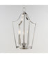 Arden 3-Light Pendant Satin Nickel