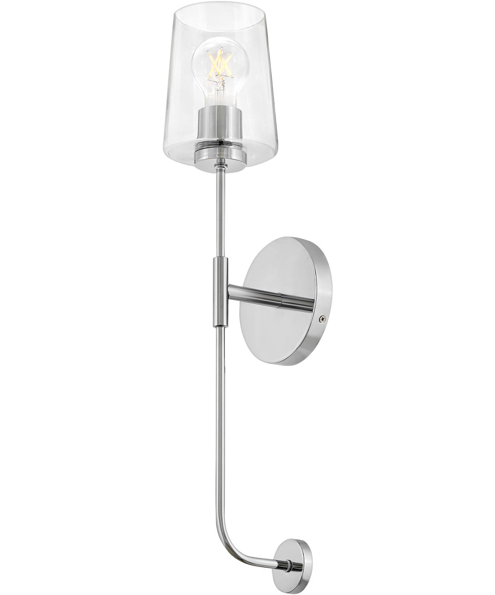 Kline 1-Light Medium Single Light Vanity in Chrome