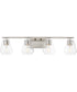 Geode 4-Light Bath Vanity Satin Nickel