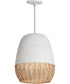 Tamba 1-Light Pendant Ivory