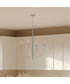 Jheni 4-Light Medium Chandelier Brushed Nickel