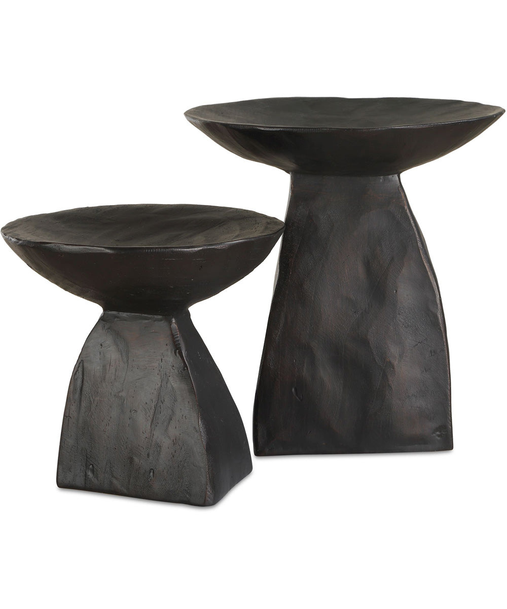 Shadow Pedestal Bowls Set of 2
