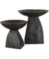 Shadow Pedestal Bowls Set of 2
