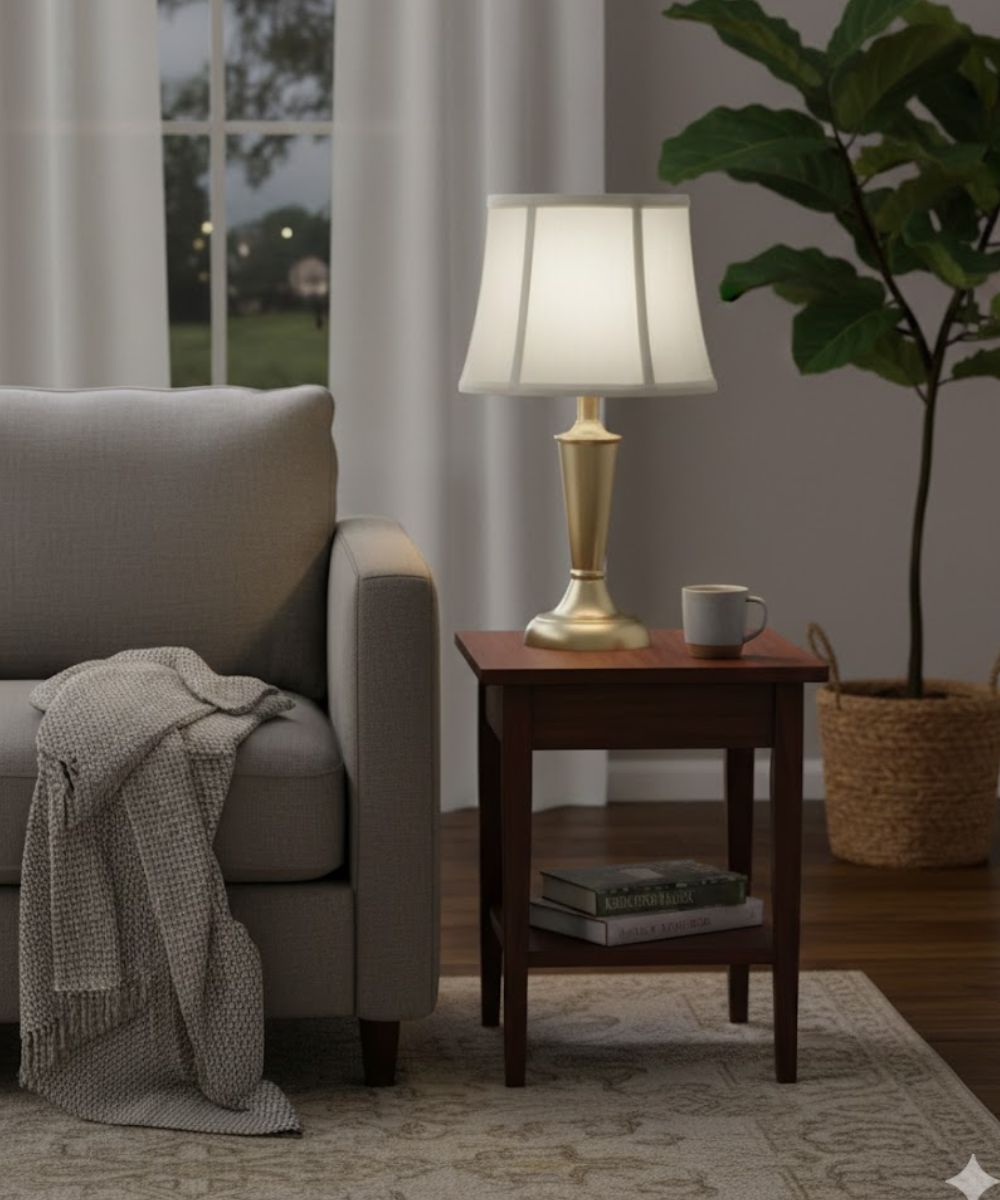 8x10x8 Ivory Shadow Deep Drum Softback Lampshade