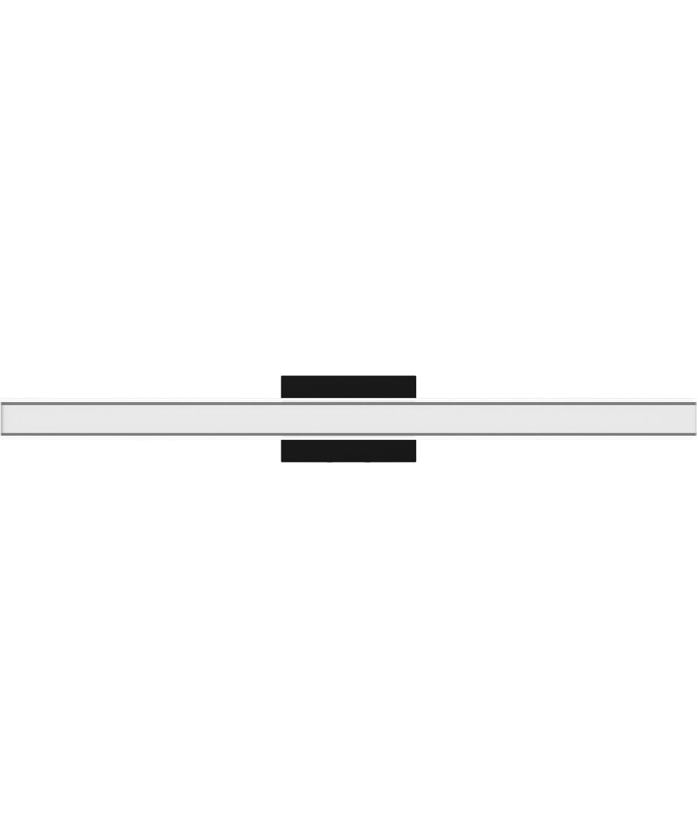 Phase 6.3 36 in. 5CCT Integrated LED Linear Vanity Light Black