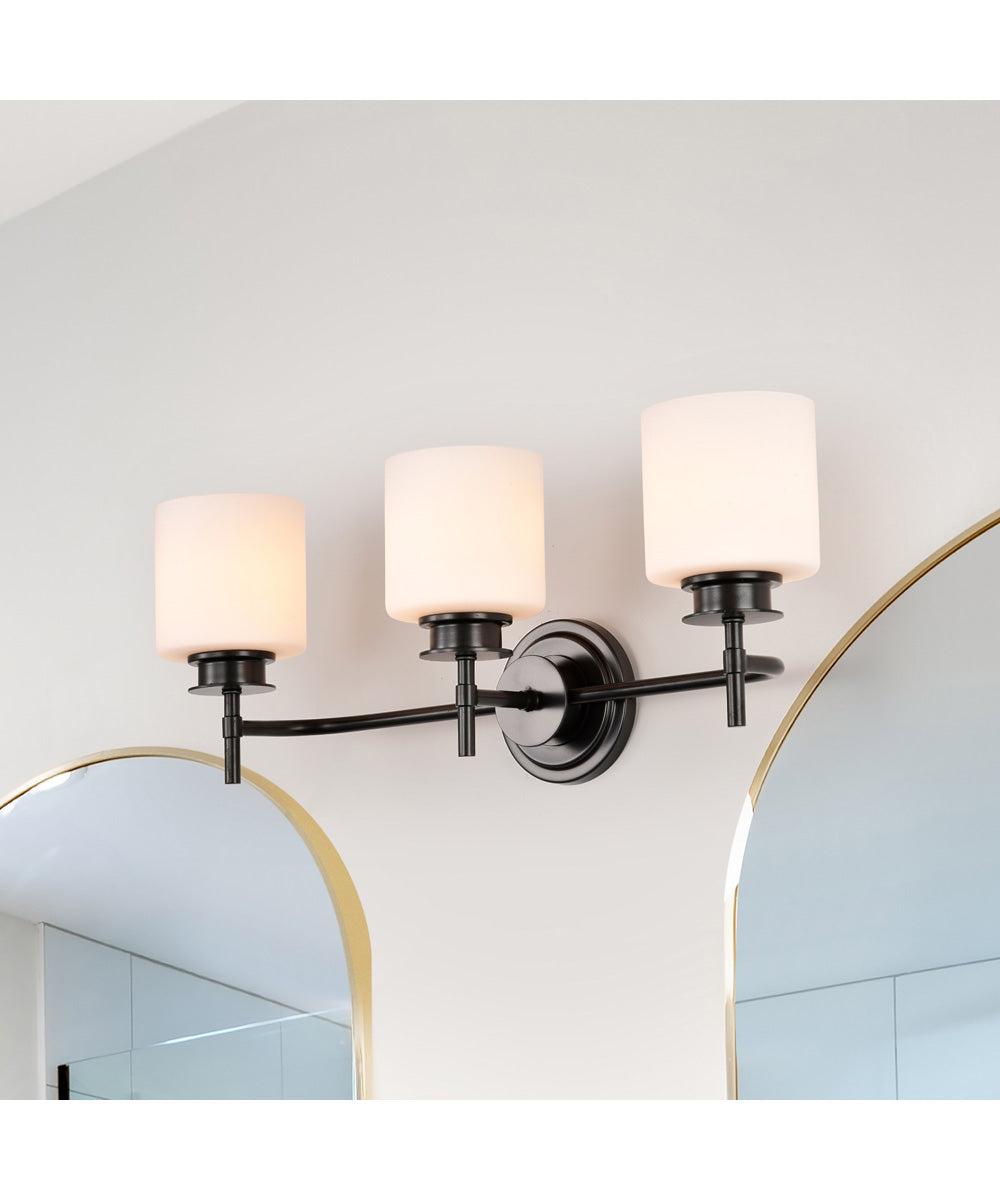 Warren 3-Light Vanity & Wall Gun Metal
