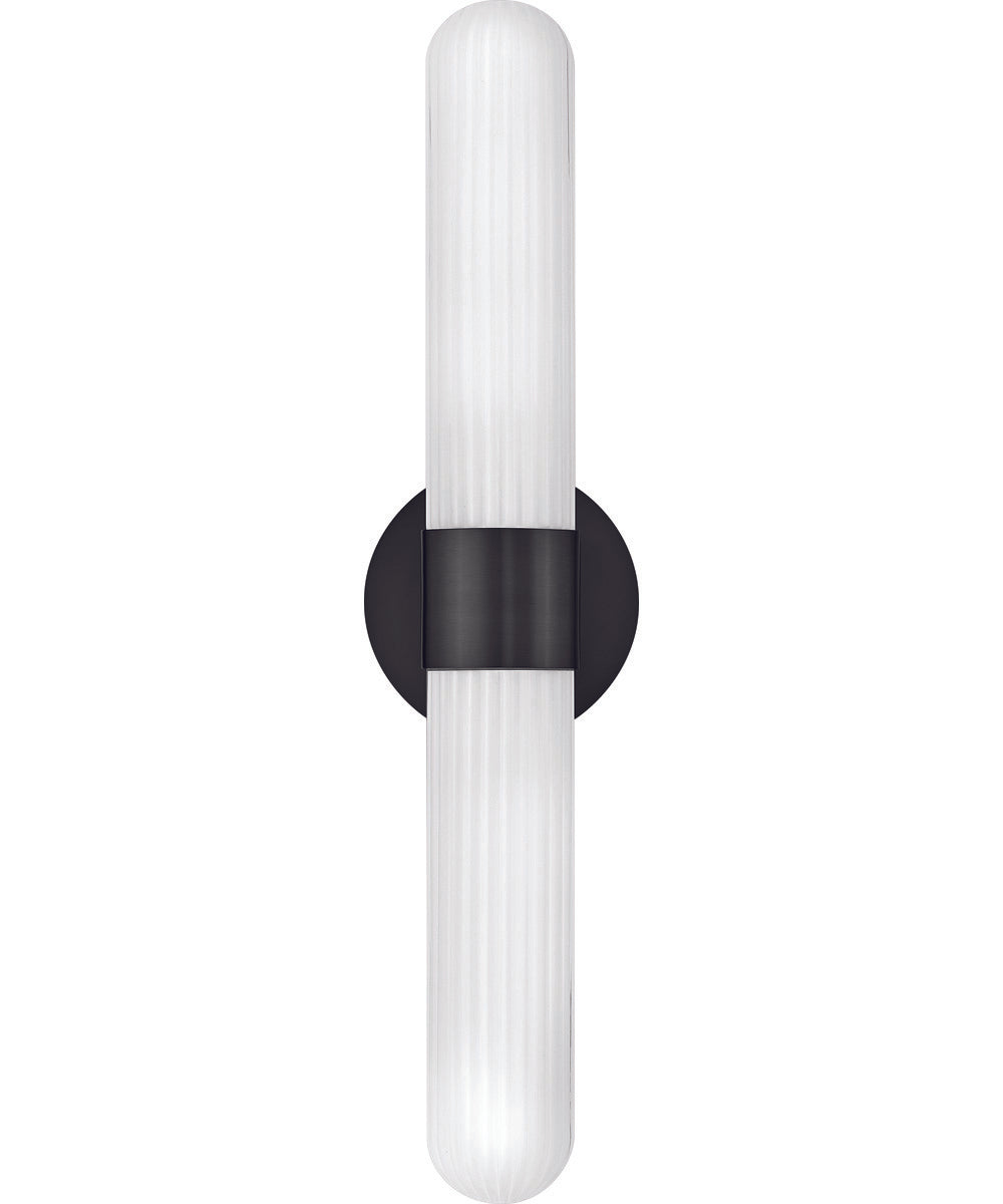 Nina 2-Light Large Two Light Sconce in Black