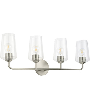 Celino 4-Light Bath & Vanity Brushed Nickel