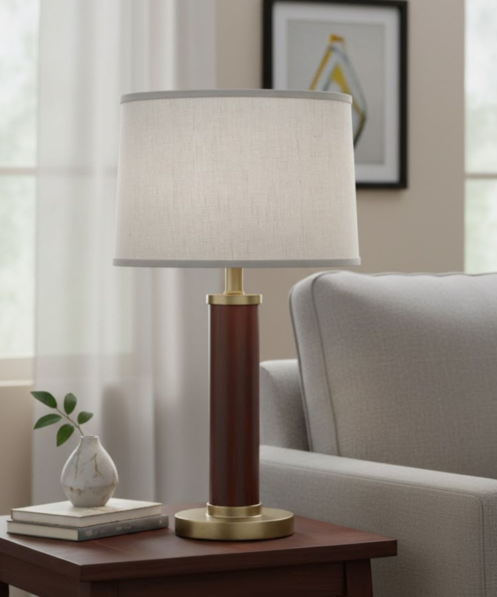 13x14x10 Cream Aberdeen Drum Hardback Lampshade