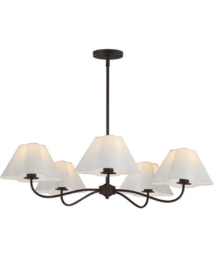 Saxon 5-Light Chandelier Oil Rubbed Bronze