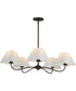 Saxon 5-Light Chandelier Oil Rubbed Bronze