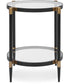 Chadid Round Glass Side Table