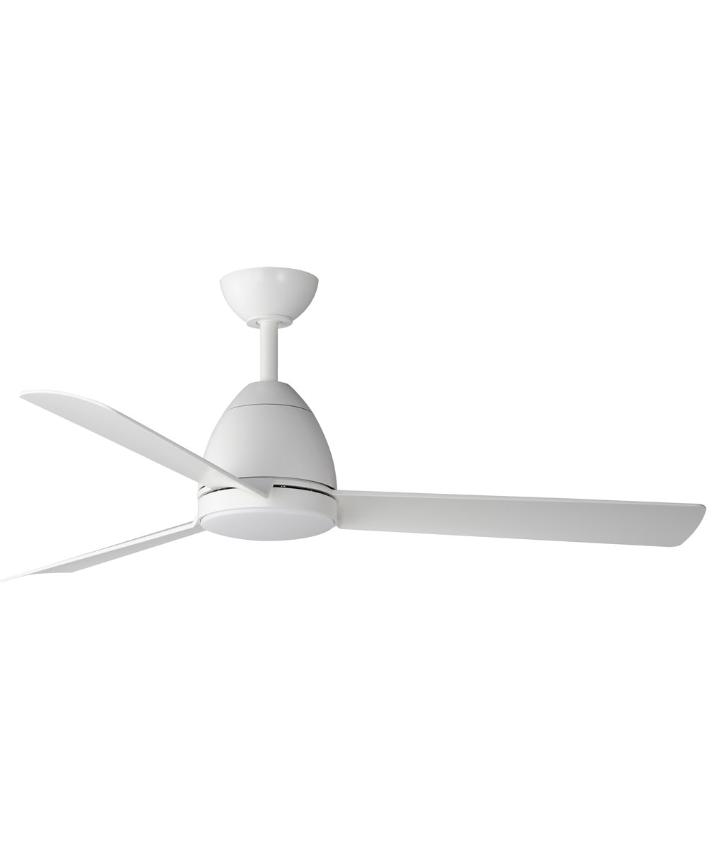 Seaborne 52 inch Marine Grade Fan w LED Light Kit Matte White