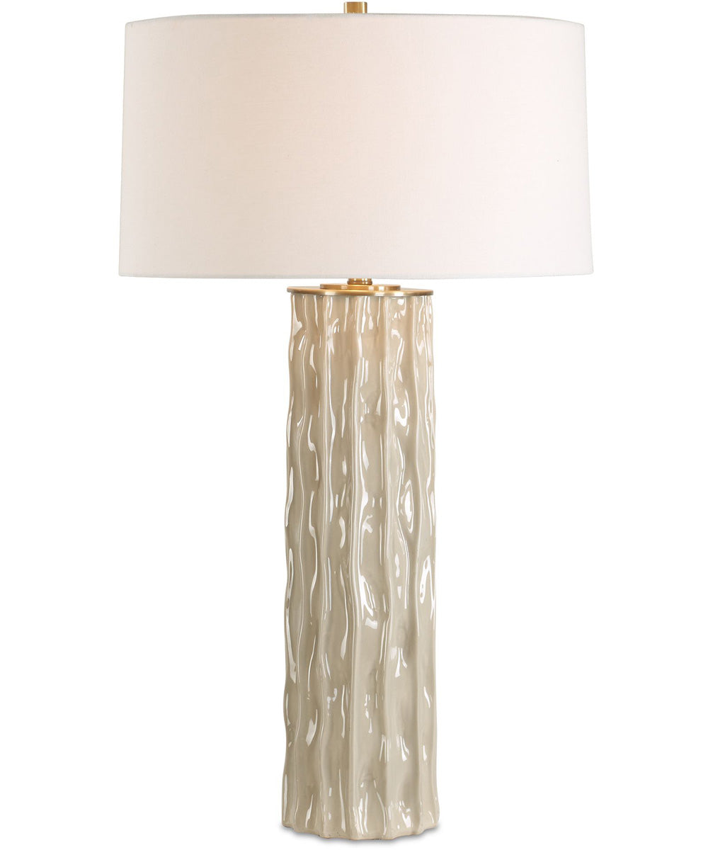 Parilli Taupe Gray Table Lamp