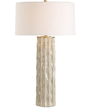 Parilli Taupe Gray Table Lamp