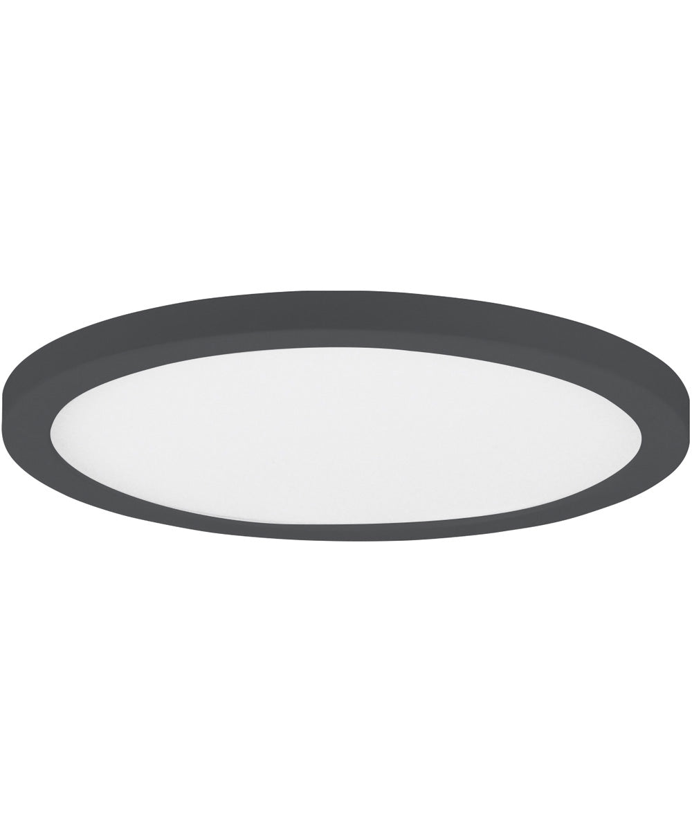 Chip 11 inch 26W RD LED Flush Mount - 5CCT Black