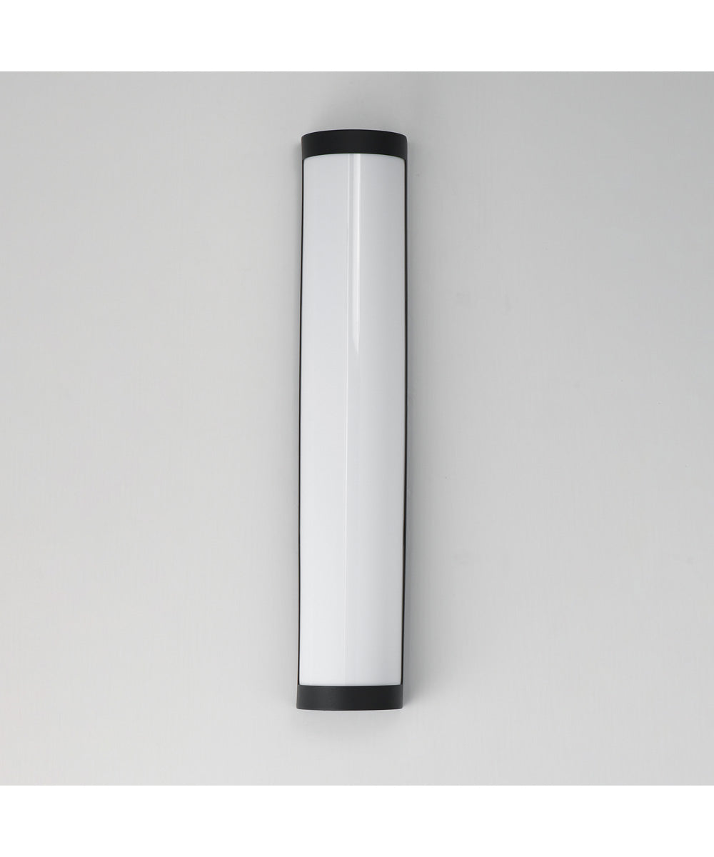 Halfpipe 26 inch LED Outdoor Sconce - 5CCT Black