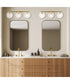 Sky Fall 3 Light Vanity Brushed Gold