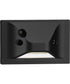 LED Indoor/Outdoor Antique Bronze Integrated LED Wall or Step Light with Photocell Black