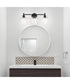 Summer Jazz 3 Light Vanity Matte Black