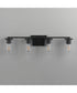 Livingston 4-Light Bath Vanity Black