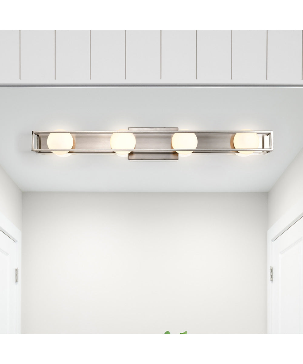 Jenkins 4-Light Vanity & Wall Brushed Nickel