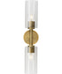 Cofield 2-Light Wall Bracket Vintage Brass