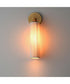 Aveline 1-Light Wall Sconce Natural Aged Brass