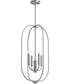 Reines 4-Light Foyer Pendant Brushed Nickel