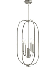 Reines 4-Light Foyer Pendant Brushed Nickel