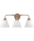 Pleated II 3-Light Lighting Premium Bronze