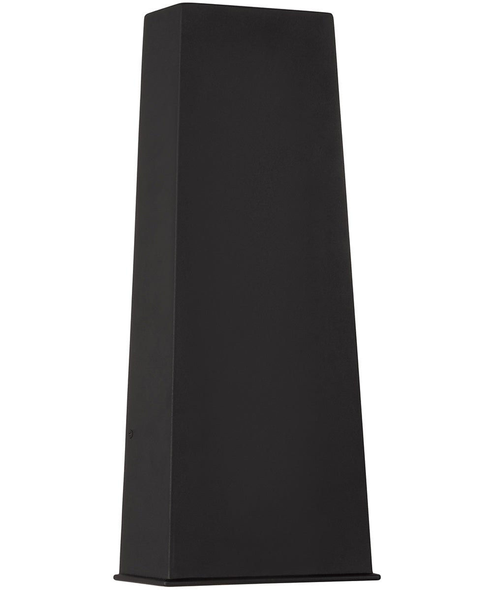 Ansel 1-Light Outdoor Wall-Lantern Black