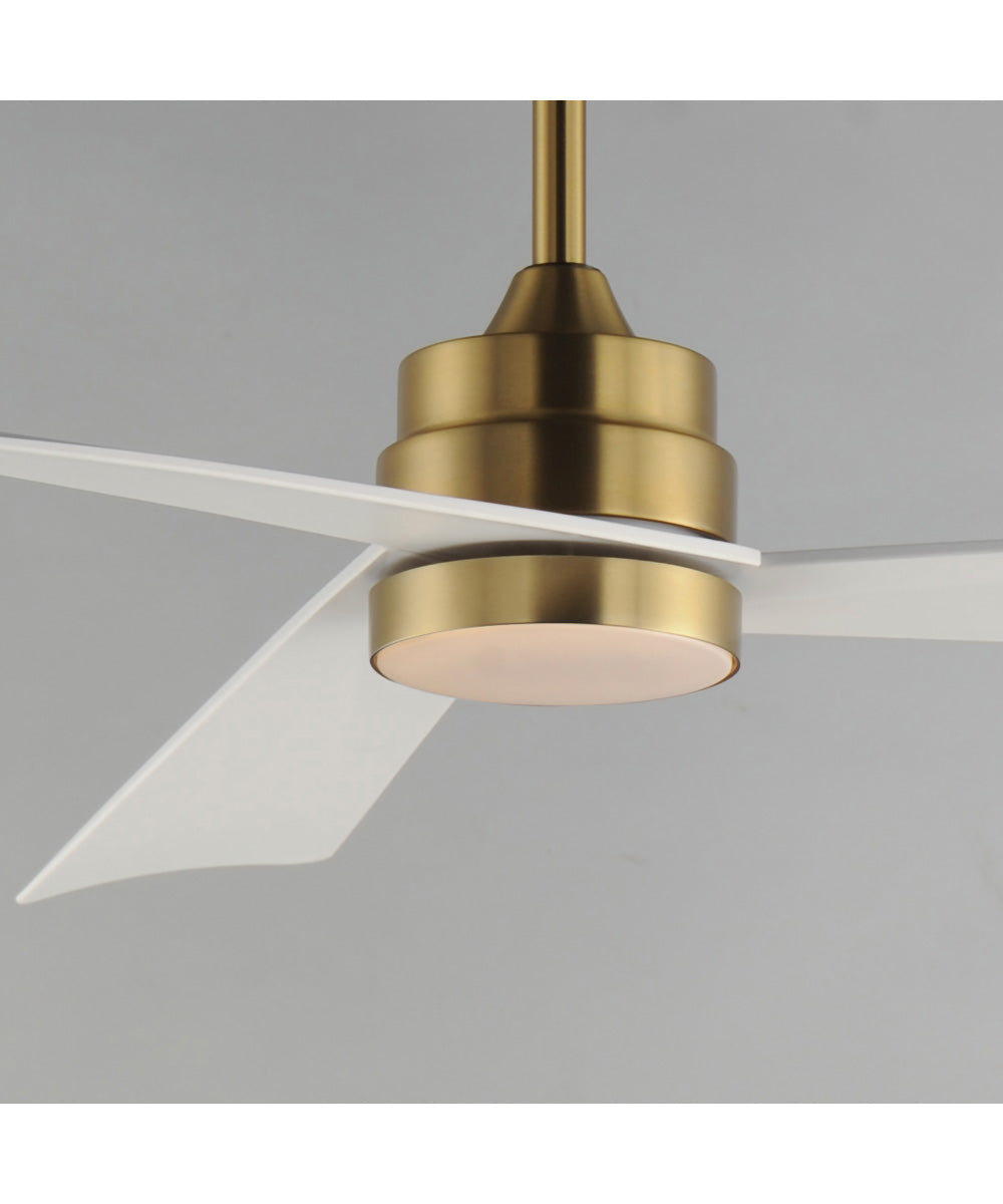 Vortex 60 inch Indoor Fan with LED Light Kit Natural Aged Brass