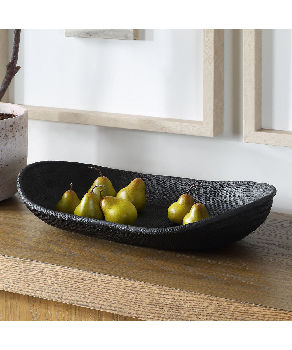Ember Weave Indoor-Outdoor Oblong Bowl