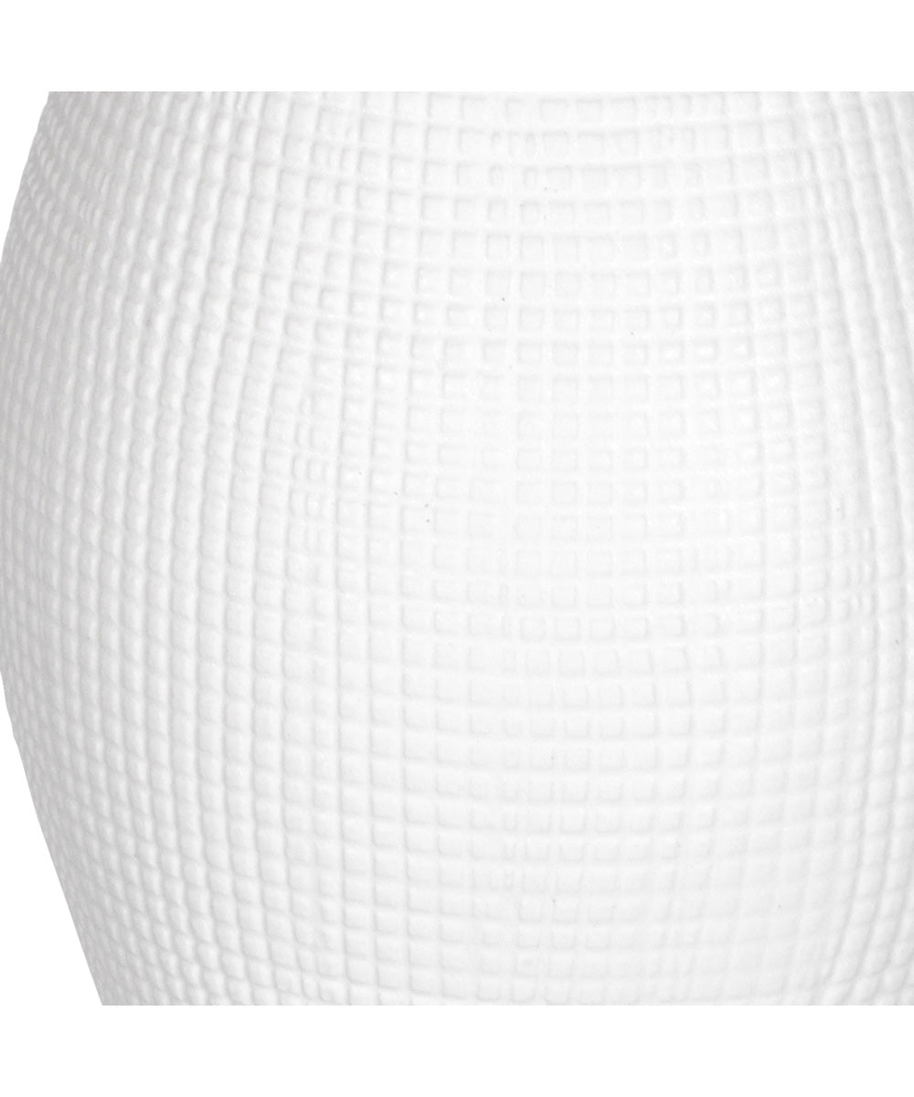 Forma White Ceramic Vases, Large, Set of 2