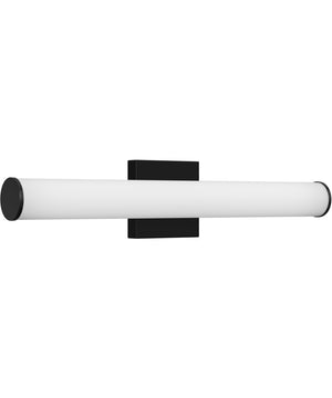 Phase 6.2 24 in. 5CCT Integrated LED Linear Vanity Light Black